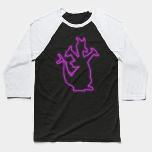 Neon Figment Baseball T-Shirt